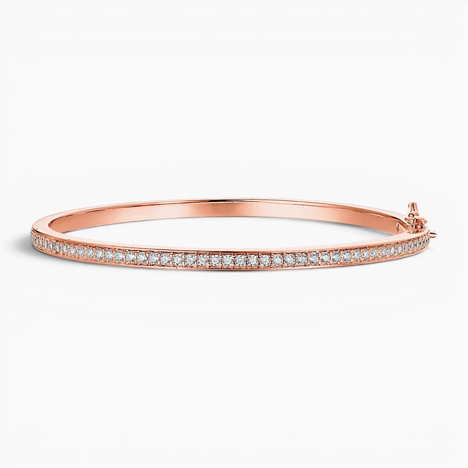 Sleek Stone Bangle Bracelet