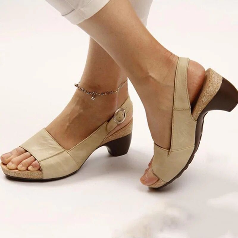 Audrey | Women's Block Heel Slingback Sandals