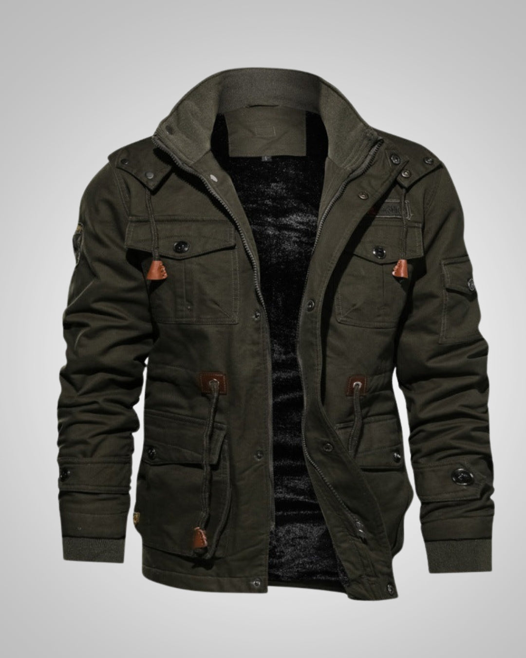 Ethan | Men's Winter Utility Jacket With Pockets