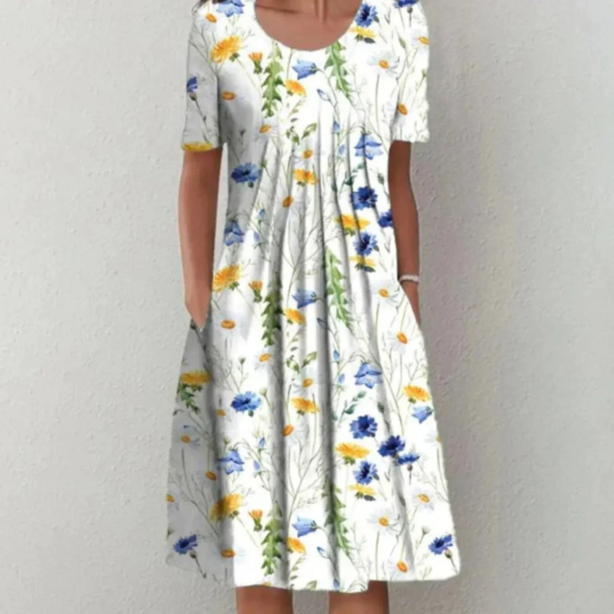 Sarah | Women’s Summer Floral Midi Dress