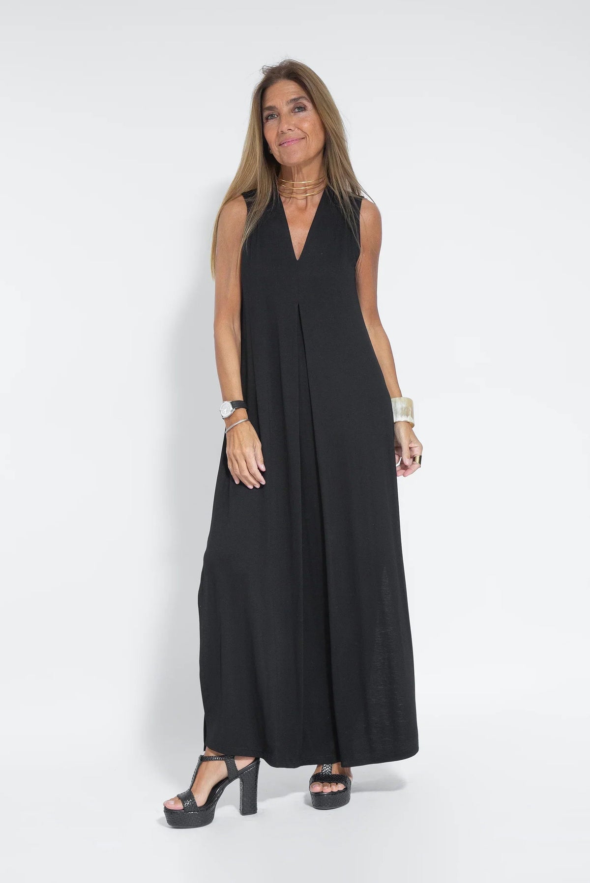 Sofia | Women's Summer Sleeveless Maxi Dress