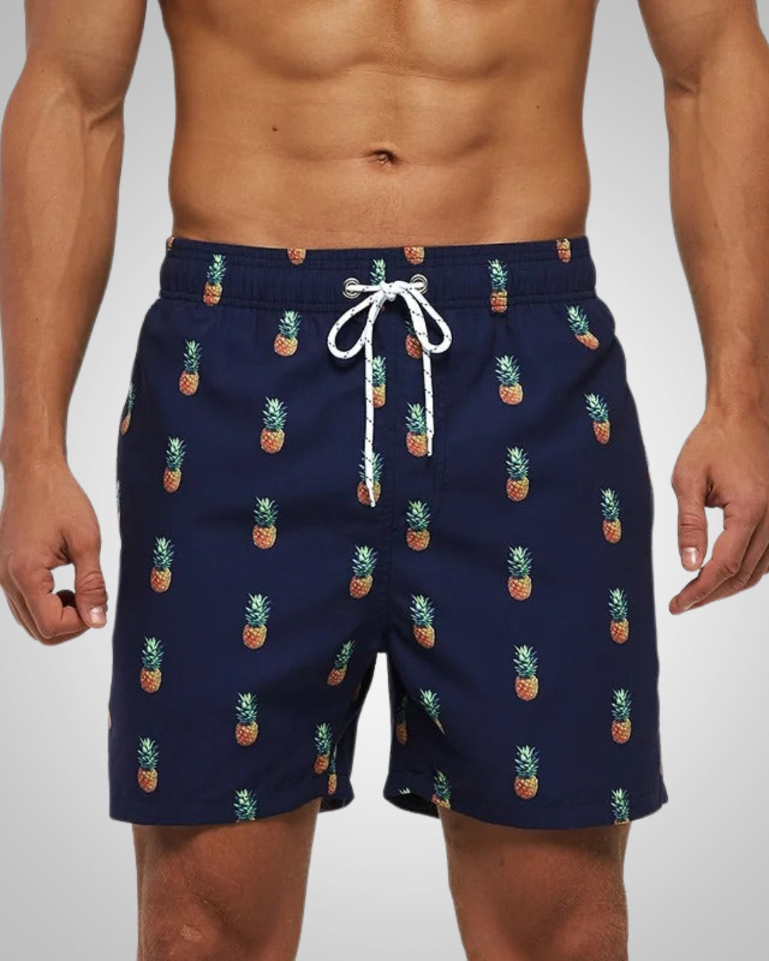Thomas | Men's Beach Patterned Swim Trunks