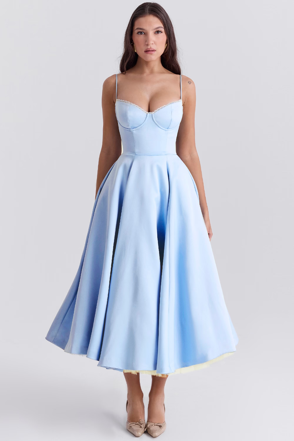 Leslie | Women’s Summer Wedding Guest Midi Dress