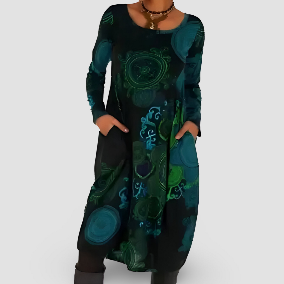 Paige | Women's Printed Casual Maxi Dress