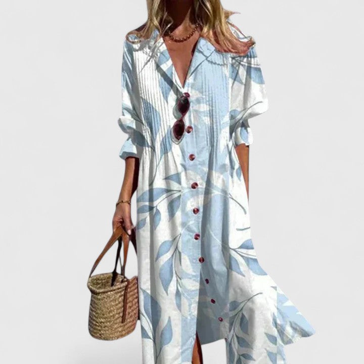 Fiona | Women’s Summer Printed Boho Dress