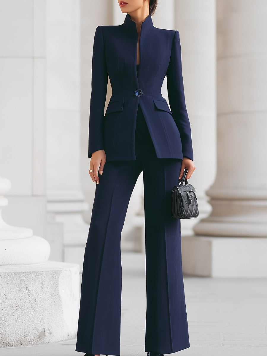 Sophia | Women's Summer Blazer & Pants Suit Set