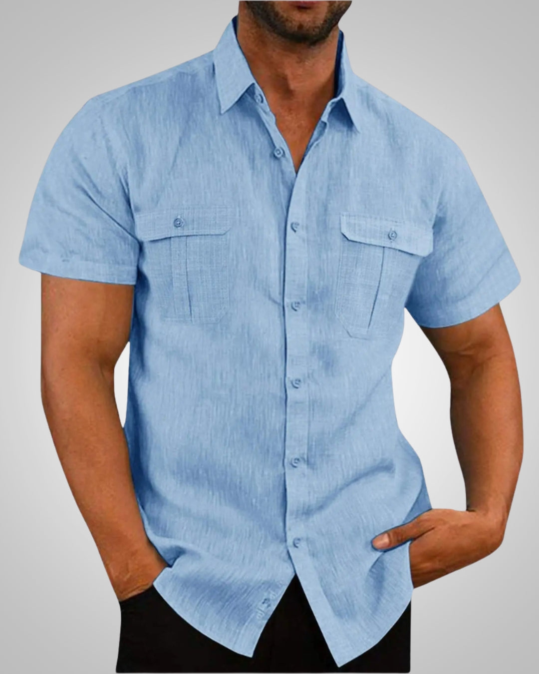 Bennett | Men's Classic Short Sleeve Utility Shirt