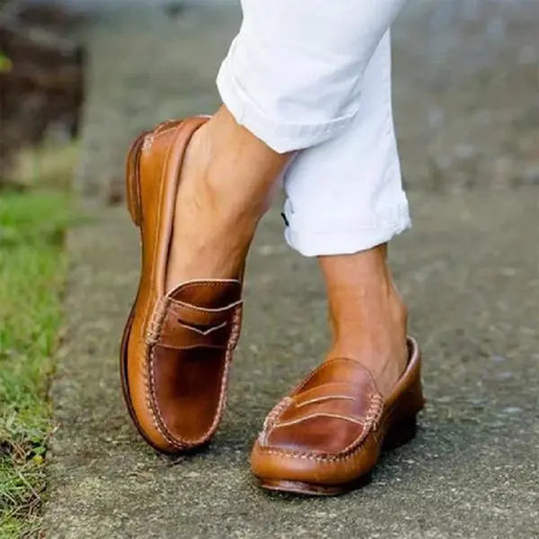 Vivienne | Women's Classic Slip-On Penny Loafers