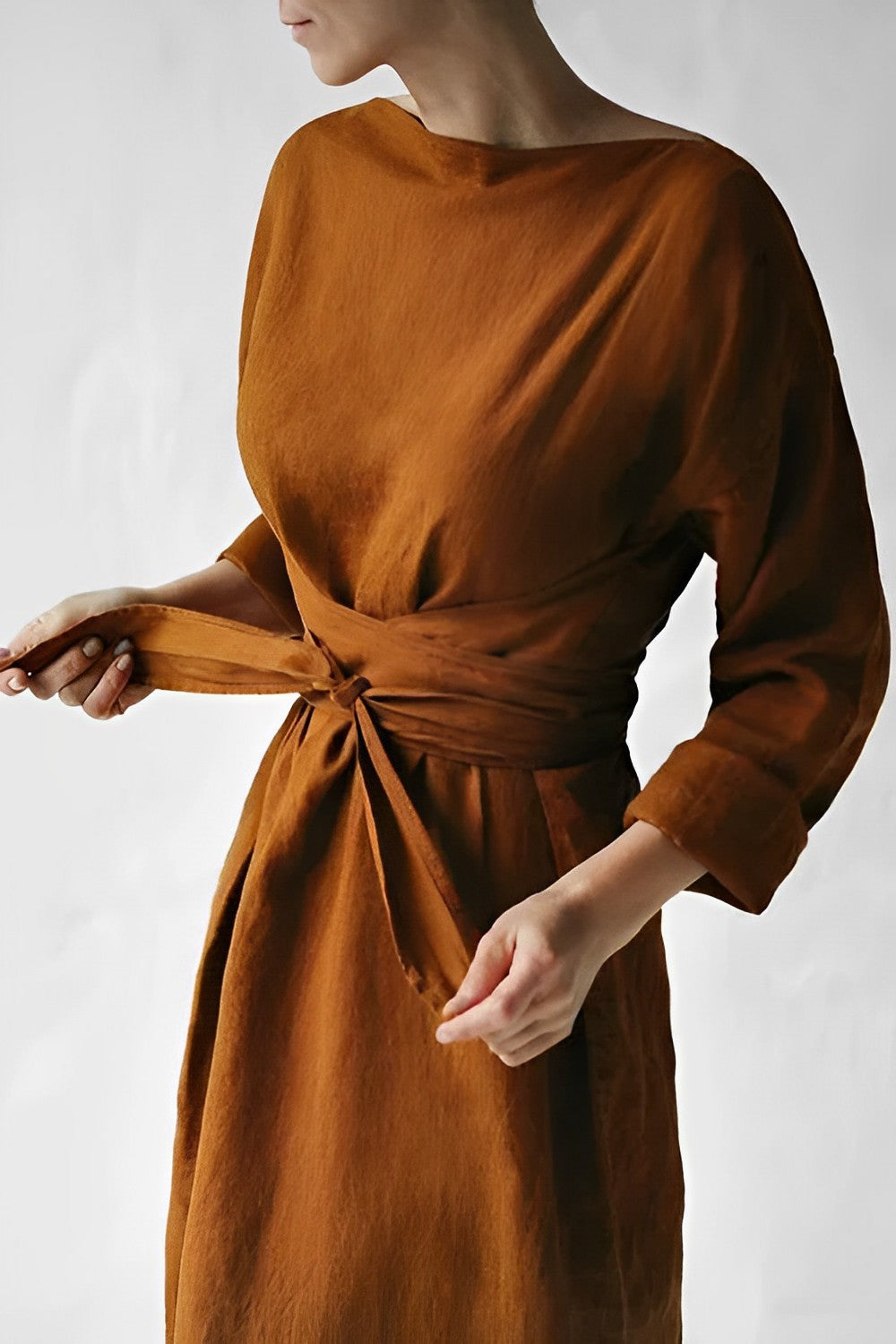 Zoya | Women's Summer Tie Waist Wrap Dress