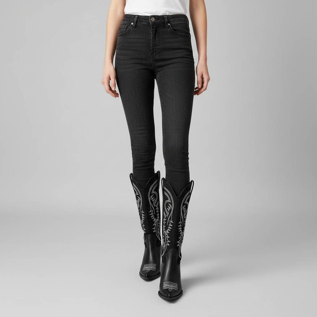 Oakley | Women's Classic Knee High Cowboy Boots