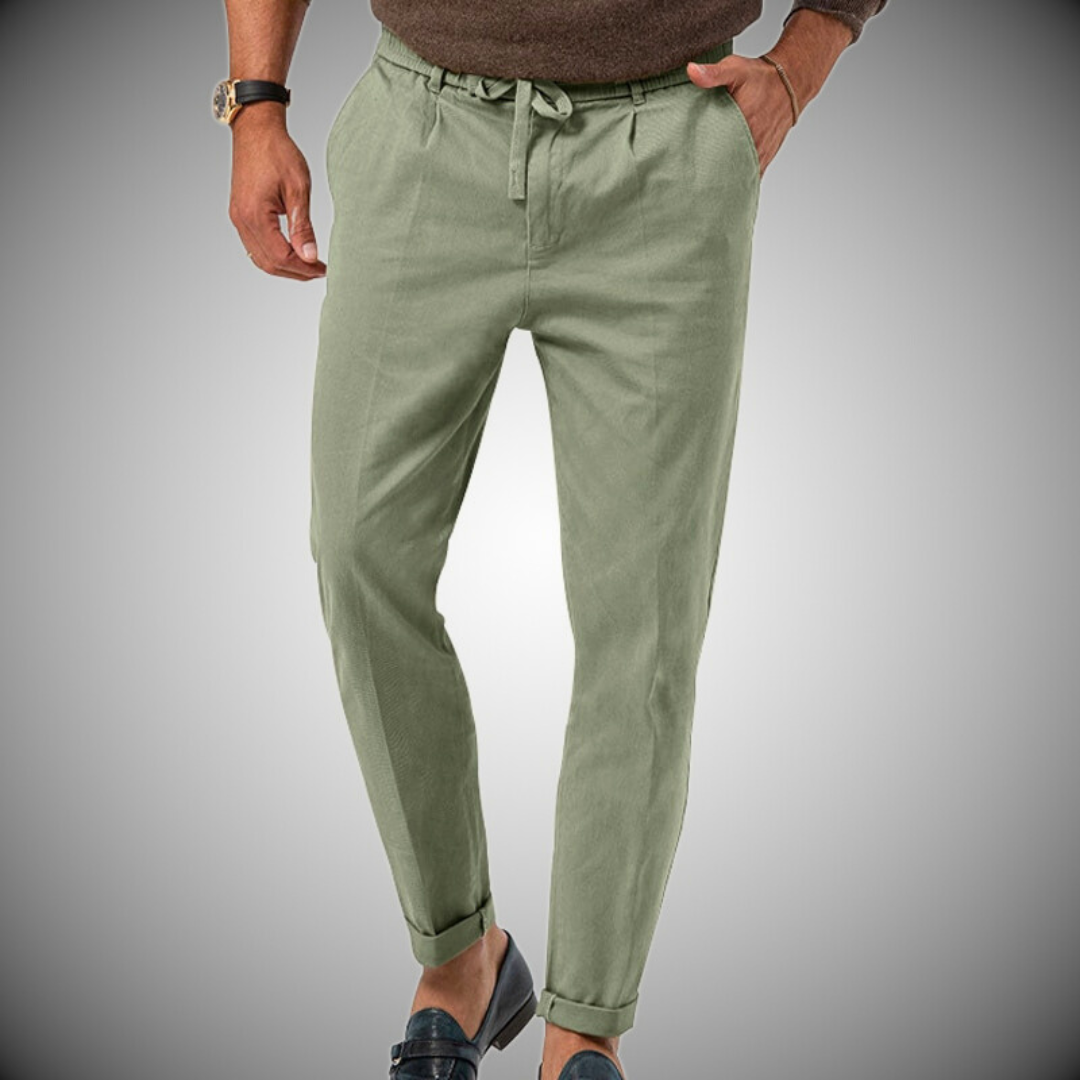 Ethan | Men's Summer Casual Linen Drawstring Pants