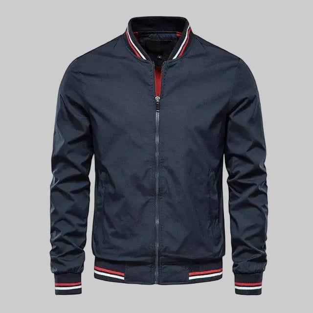 Ethan | Men's Zip Front Bomber Jacket