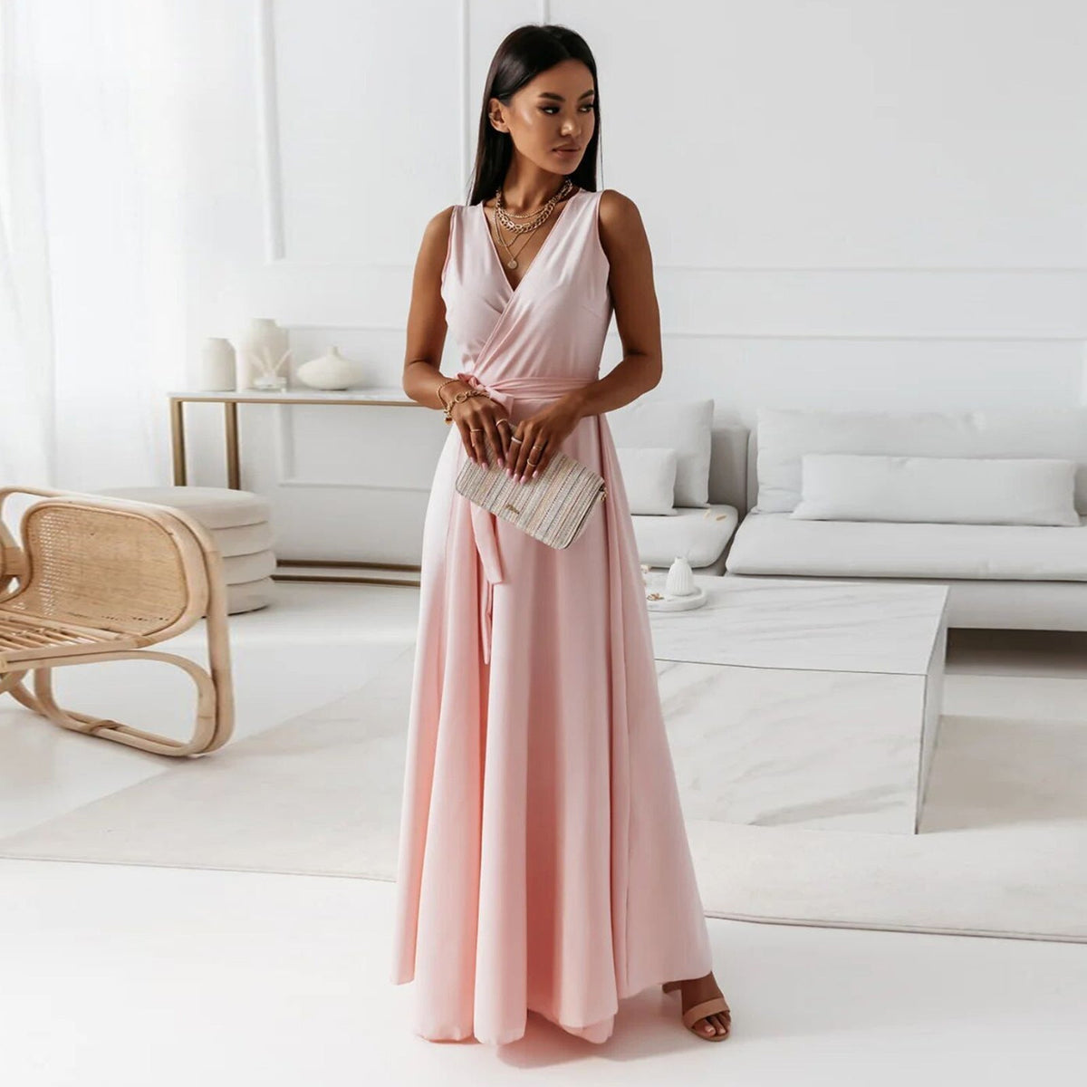 Stephanie | Women’s Summer Wedding Guest Maxi Dress