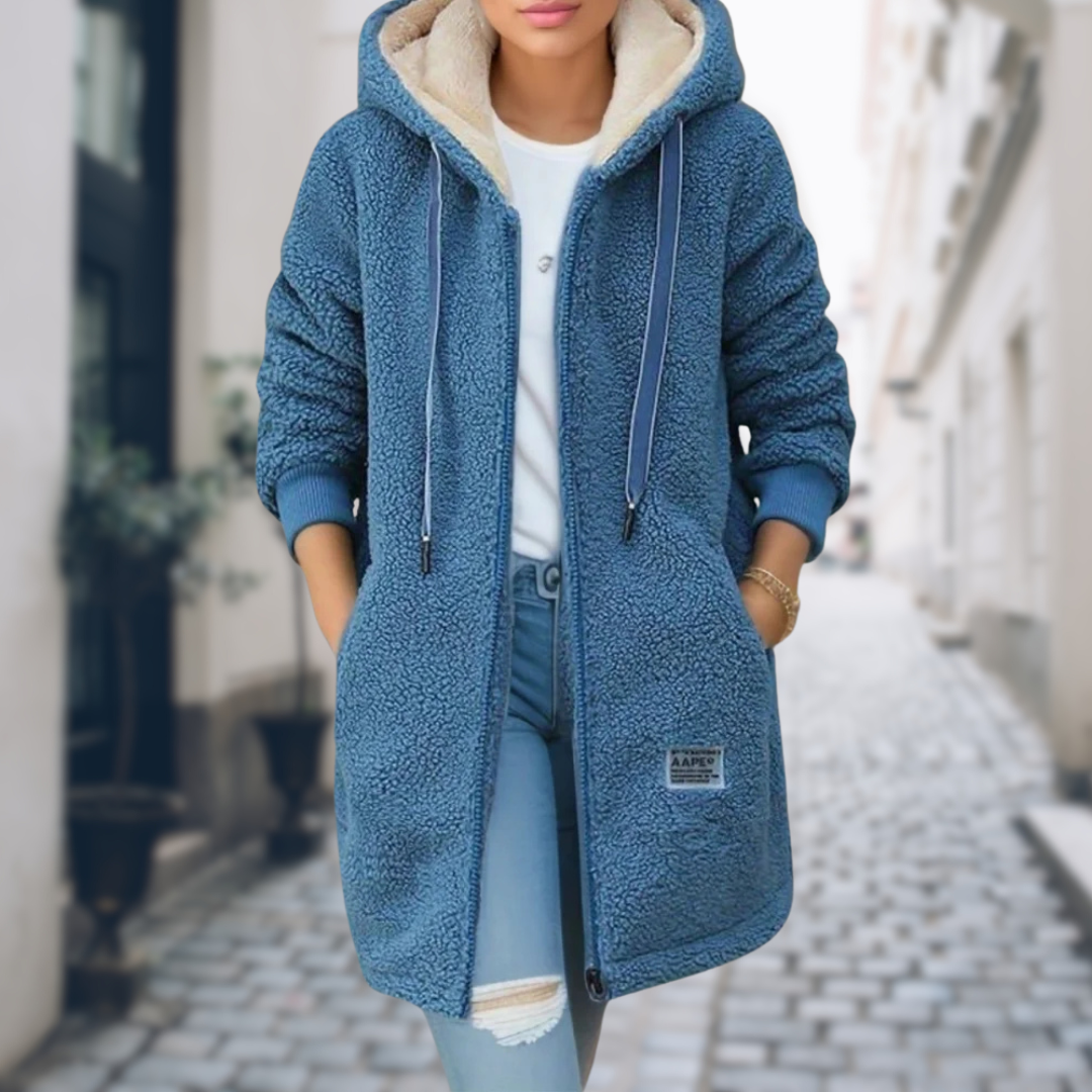 Zoya | Women's Winter Side Pockets Fleece Jacket