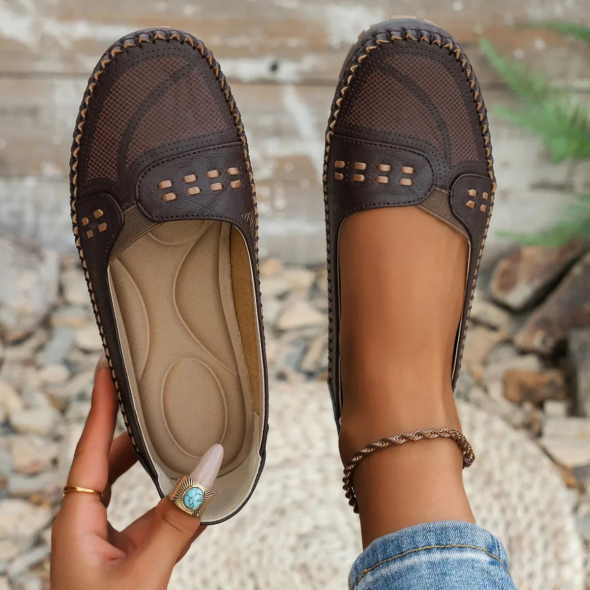 Brielle | Women’s Elegant Round Toe Flat Loafers