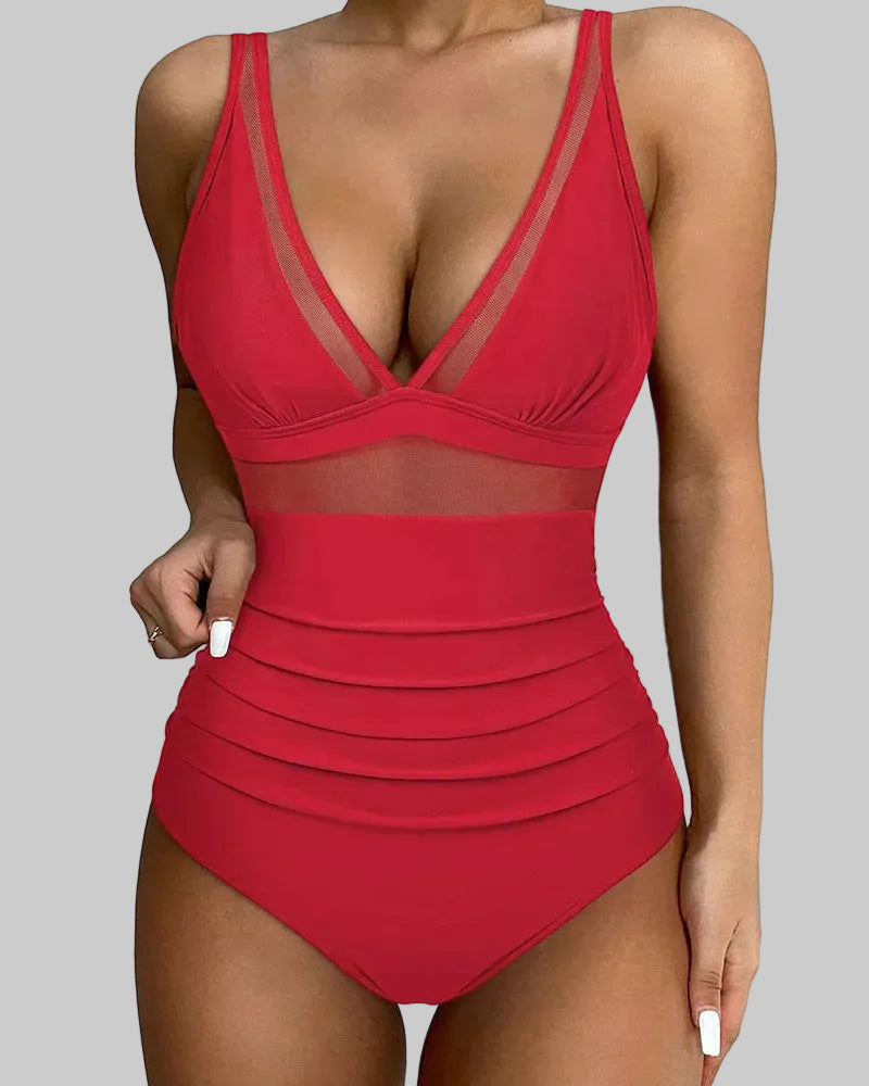 Alisa | Women's High Waist Covering Bikini