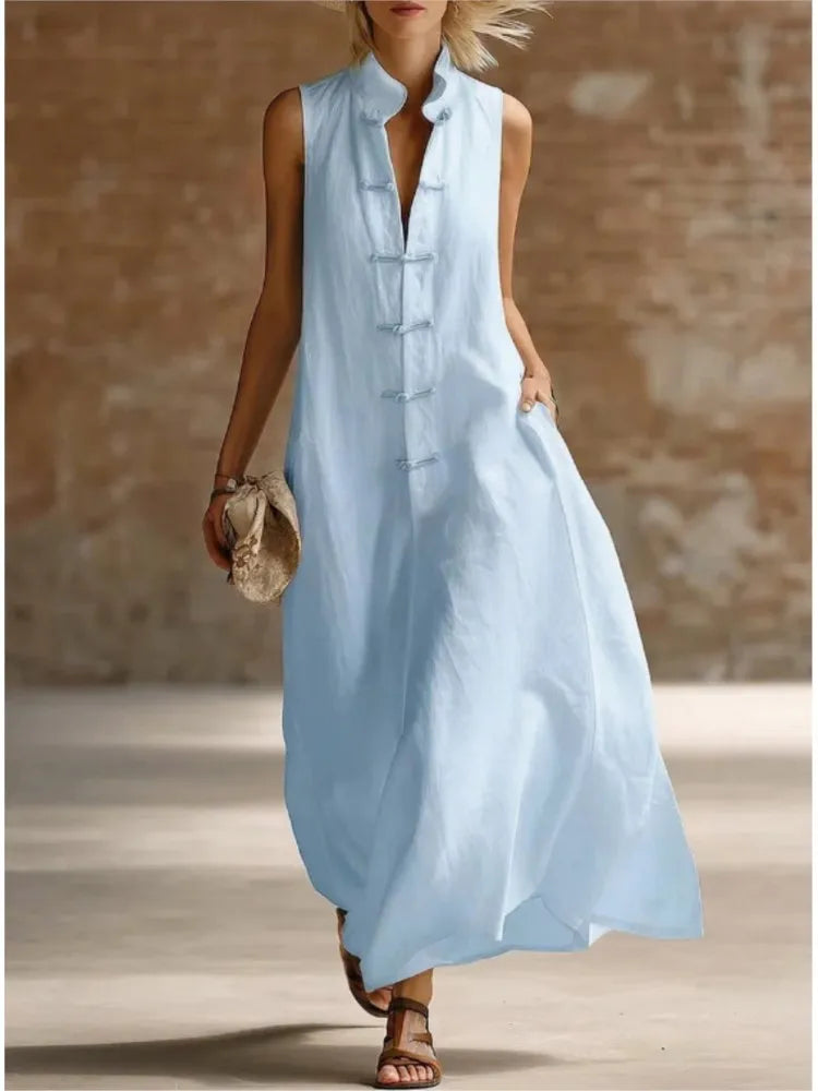 Lori | Women's Lightweight Summer Maxi Dress