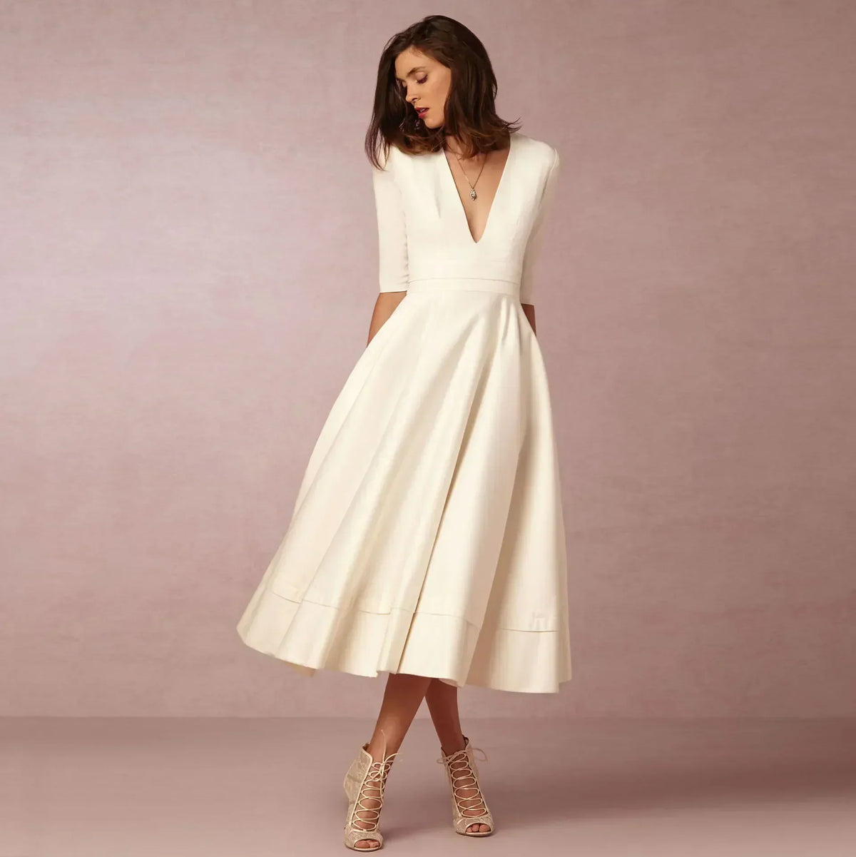 Rabia | Women's Elegant A-Line Evening Dress