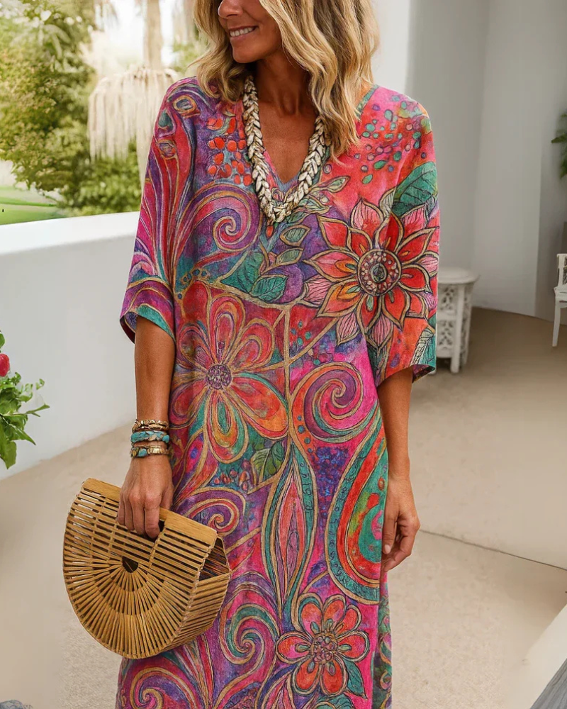 Anaya | Women’s Summer Boho Floral Dress