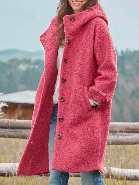 Isabella | Women's Winter Hooded Fleece Coat