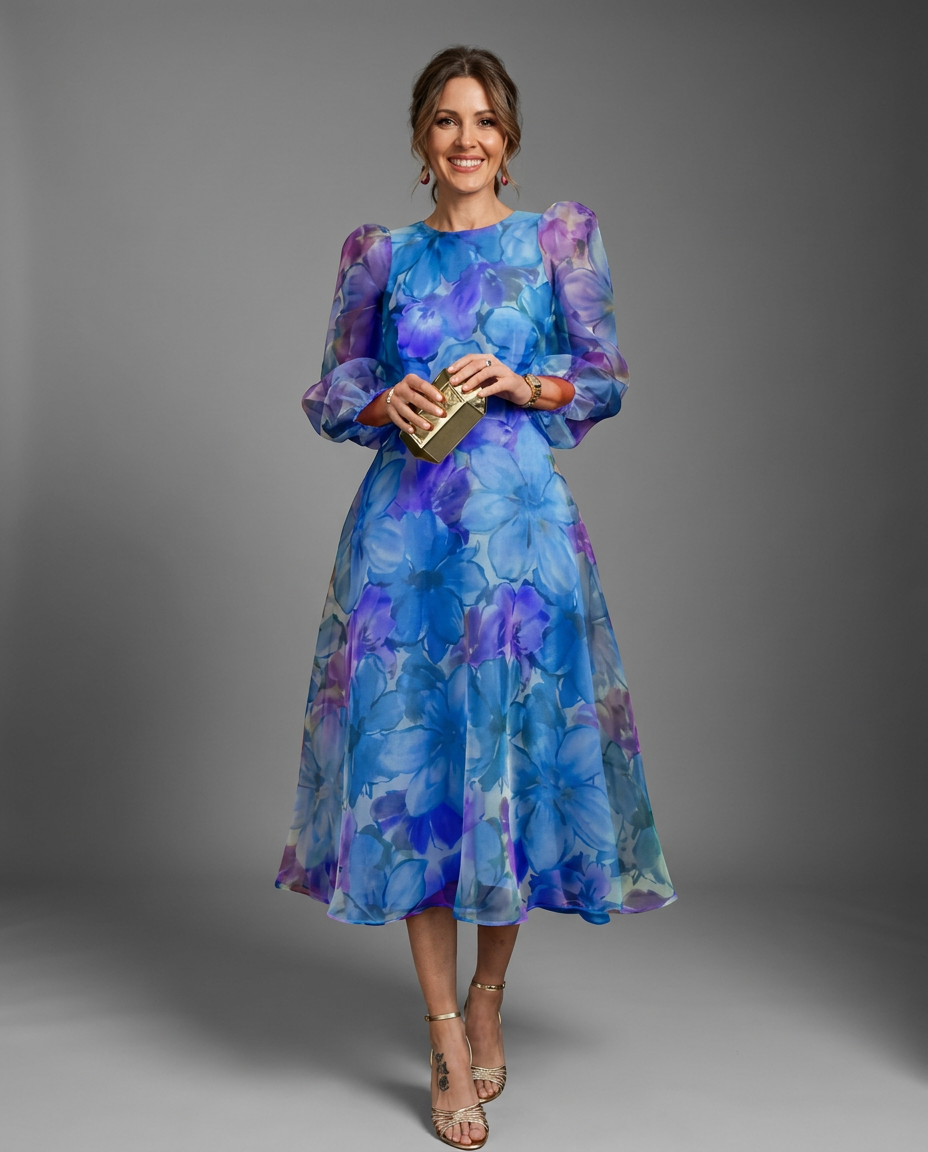Hope | Women’s Formal Wedding Guest Midi Dress