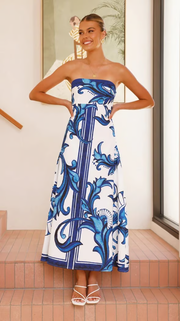 Kailey | Women’s Strapless Wedding Guest Dress