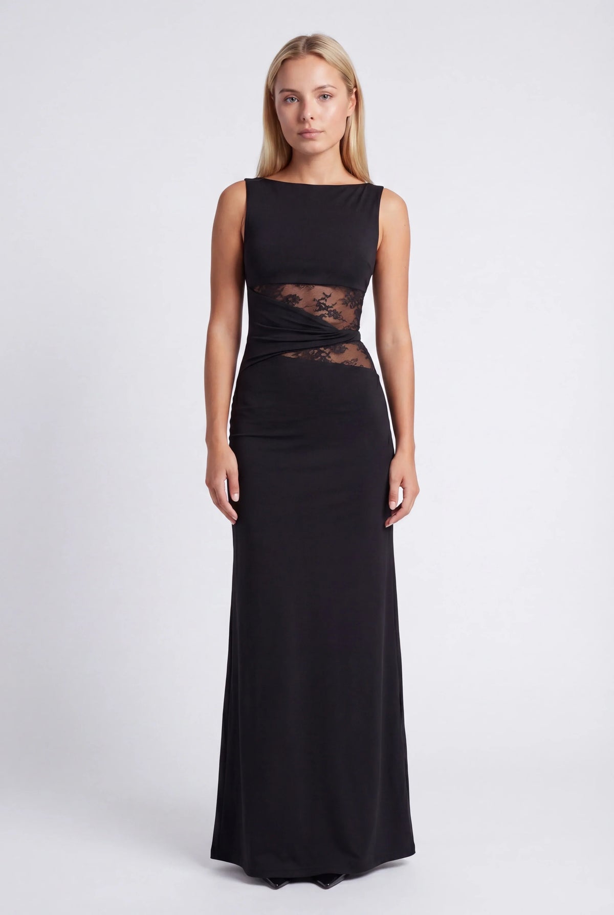 Valeria | Women's Sophisticated Embroidered Maxi Evening Dress