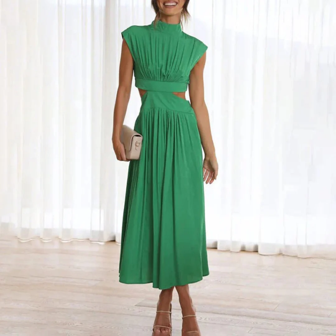 Nora | Women's Waist Cut Summer Wedding Guest Dress
