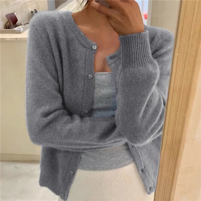 Emma | Women's Classic Button Front Cardigan